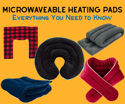 microwaveable heating pad